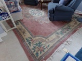 CHINESE WOOVEN RUG APPROX 12 FEET X 8 FEET