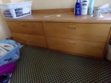 SIX FOOT FOUR DRAWER CREDENZA