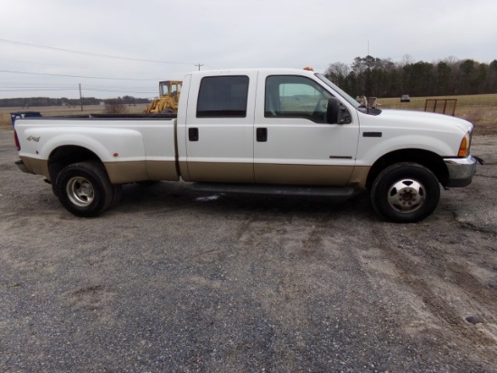 #1602 2000 F350 LARIAT DUALLY CREW CAB 7.3 POWER STROKE 8' BED 243900 MILES
