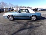 #6201 1985 FORD MUSTANG GT CONVERTIBLE 5.0 ENG 73000 ORIGINAL MILES AUTO TR