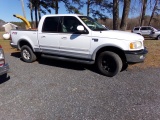 #6401 2003 FORD F150 4 WD MILEAGE UNKNOWN SUPER CAB CRUISE LEATHER INTERIOR