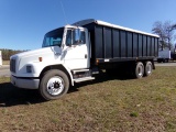 #312 2003 FREIGHTLINER FL80 CAT 250 HP  9 SPEED 10 WHEELER 52000 GVW 296000