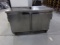 BEVERAGE AIR DOUBLE DOOR UNDERCOUNTER REFRIG MOD WTF 48A