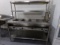 ELECT 62 INCH 4 TUB STEAM TABLE WITH 2 TIER PICK UP AND HEAT LAMP AND FAUCE