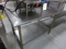 48 X 30 STAINLESS STEEL TABLE WITH BACK SPLASH