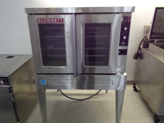 BLODGETT  FULL SIZE CONVECTION OVEN ON STAND BD0 ELECTRIC