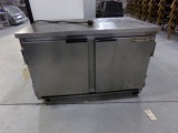 BEVERAGE AIR DOUBLE DOOR UNDERCOUNTER REFRIG MOD WTF 48A