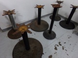 6 TABLE PEDESTALS