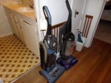 TWO VACUUM HOOVER WIND TUNNEL AND BISSELL POWER FORCE