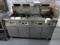 TRIPLE FRYMASTER DEEP FRYERS DUMP STATION FILTER MAGIC II VULCAN HEAT LAMP