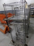 SYSCO WIRE SHEET TRAY RACK ON CASTERS 20 TRAYS
