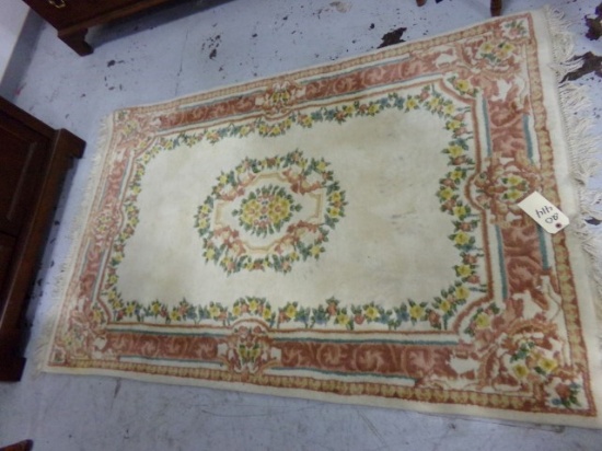 INDIAN ALL WOOL RUG 4 X 6