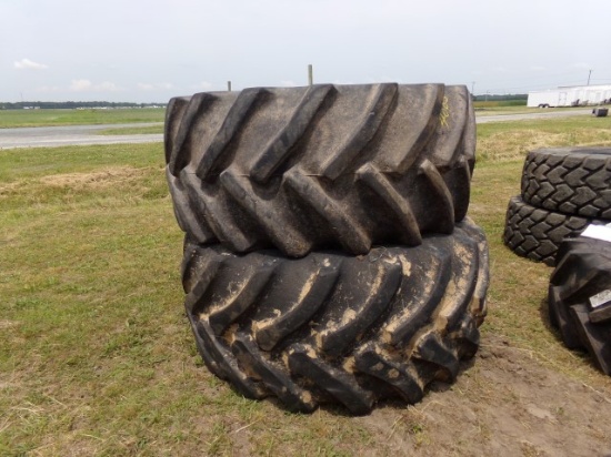 #4003 2 GOODYEAR 800 65R 32S TIRES RADIAL USED