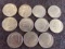 11 EISENHOWER SILVER DOLLARS: 1971 (10)19752