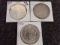 1896 3 MORGAN DOLLARS