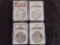 (3) 1986 SILVER EAGLE MS69 AND 1986 SILVER EAGLE PF69 ULTRA CAMEO NGC