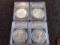 (4) 2016 SILVER EAGLE $1 1O435 PCGS MS70 30TH ANNIVERSARY