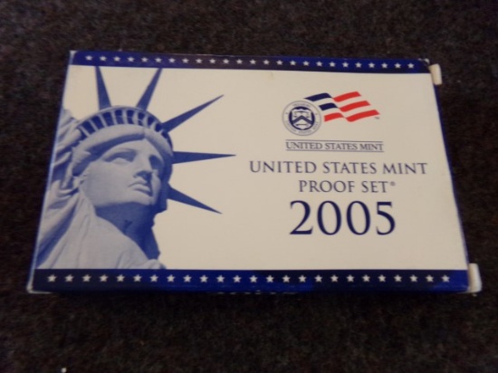 UNITED STATES MINT PROOF SET 2005