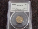 1991-S 10C  PCGS PR70DCAM