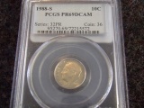 1988-S 10C  PCGS PR69DCAM