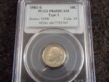 1981-S 10C  PCGS PR69DCAM TYPE 1