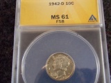 1942-D 10C MS61 FSB