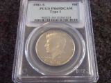 1981-S 50C PCGS PR69DCAM TYPE 1