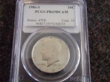 1986-S 50C PCGS PR69DCAM