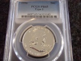 1956 50C PCGS PR65 TYPE 2