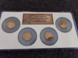 LINCOLN BICENTENNIAL CENTS 2009-S PROOF SET PF 69 RD ULTRA CAMEO NGC