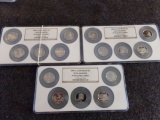 3  2008-S CLAD PROOF SET STATE QUARTERS PF 69 ULTRA CAMEO NGC