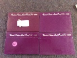 4 UNITED STATES MINT PROOF SET  1989