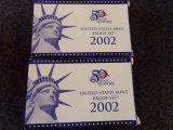 UNITED STATES MINT PROOF SET 2002