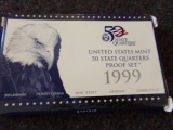 UNITED STATES MINT 50 STATE QUARTERS PROOF SET 1999