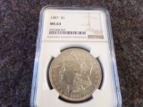 1887 $1 MS63