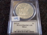 1973-S $1 PCGS PR69DCAM SILVER