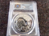 2018 100 S PCGS MS69 SOMALIA AFRICAN ELEPHANT