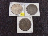 1888 5 MORGAN DOLLARS