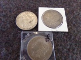 1891 3 MORGAN DOLLARS