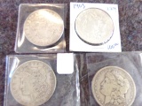 1903 4 MORGAN DOLLARS