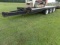 #3303 1990 TRAIL BOSS TRAILER 28' TRIPLE AXLE 16' DECK 5' BEAVERTAIL 5' RAM