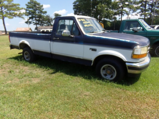 #902 1993 F150 2 WD REG CAB 148055 MILES POWER PKG CRUISE 8' BED CLOTH INTE