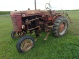 #1706 FARMALL SUPER A WITH CULTIVATORS