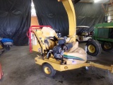 #2603 WOOD CHIPPER VERMEER BC600 XL AUTO FEED II BRUSH CHIPPER 995 HRS WITH
