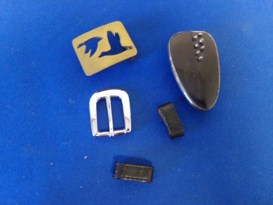 3 MISC BELT BUCKLES