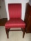 WALNUT UPHOLSTERED SIDE CHAIR