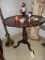 20TH CENTURY PAW FOOT PIE CRUST TILT TOP TABLE