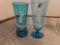 2 ANTIQUE MARY GREGORY PIECES TUMBLE AND VASE