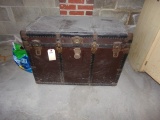 STEAMER TRUNK AND CONTENTS