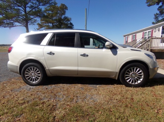 #1303 2008 BUICK ENCLAVE CXL 157967 MILES AUTO TRANS 3.6L ENG PWR PKG HEATE